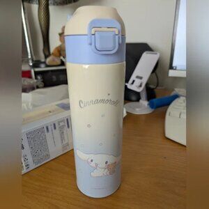 NIB / NWT - Licensed Sanrio - Cinnamoroll Tea / Drink Thermos w Strainer Drinkwa